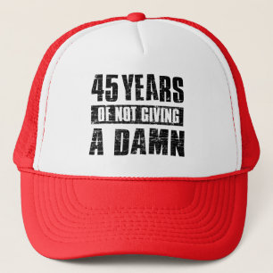 Boné 45 anos