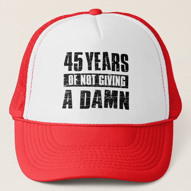 Boné 45 anos (Frente)