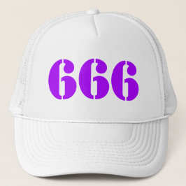 Boné 666 (roxo)