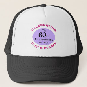 Boné 90 de Aniversário Engraçado Presentes