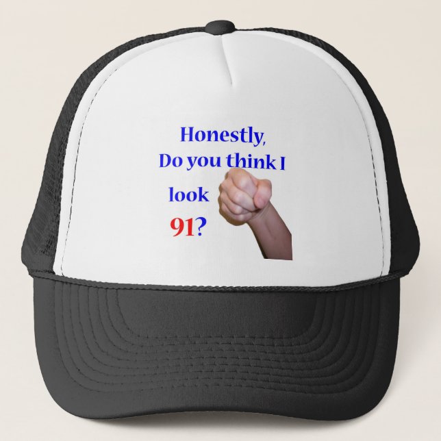 Boné 91 eu olho 91? (Frente)