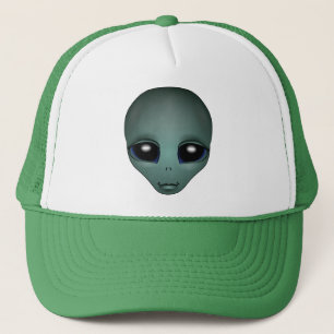 Boné A alienígena tampa o chapéu do camionista dos