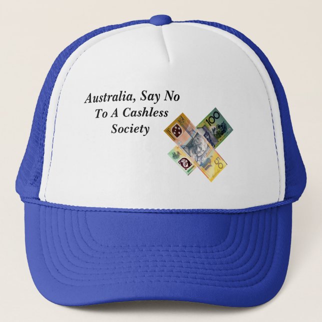 Boné A Austrália Diz Não A Uma Sociedade Sem Mala, (Frente)