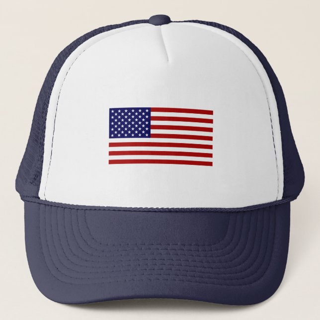 Boné A bandeira americana (Frente)