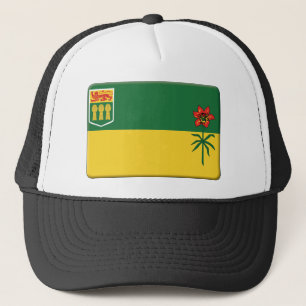 Boné A bandeira de Saskatchewan PERSONALIZA