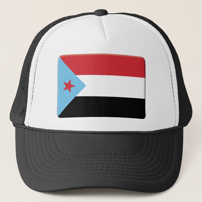Boné A bandeira de Yemen sul PERSONALIZA (Frente)