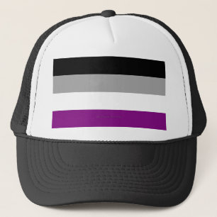 Boné A bandeira do orgulho assexuado de SlipperyJoe enf