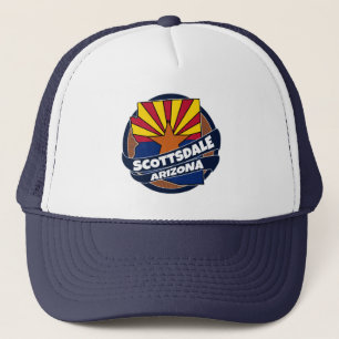 Boné A bandeira escocesa da Arizona quebrou o chapéu do