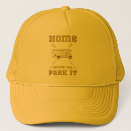 BONÉ A CASA É ONDE VOCÊ ESTACIONA A VIA