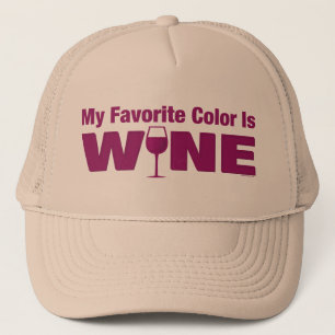 Boné A cor favorita é vinho