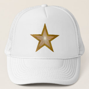 Boné A estrela Dourado "dois tonifica" o chapéu do