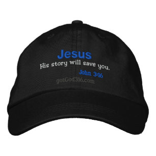 Boné A história dele vai salvá-lo gotGod316.com Wool