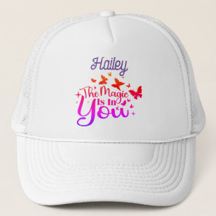 Boné "A Magia está em Você" Personalizado