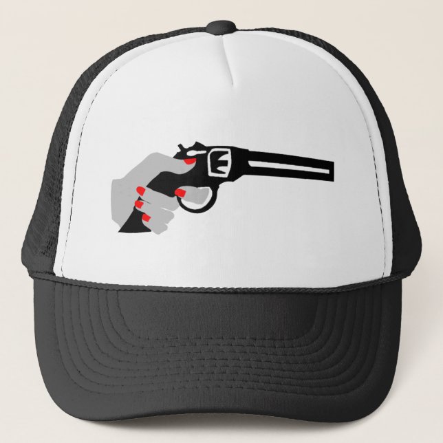 Boné A mão e a arma da mulher (Frente)