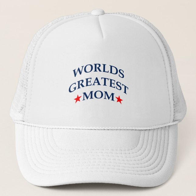 Boné A melhor mãe do mundo (Frente)