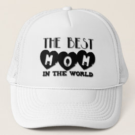 Boné A melhor mãe no Chapéu do Dia de as mães do Mundo