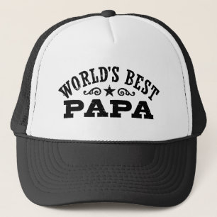Boné A melhor papá do mundo