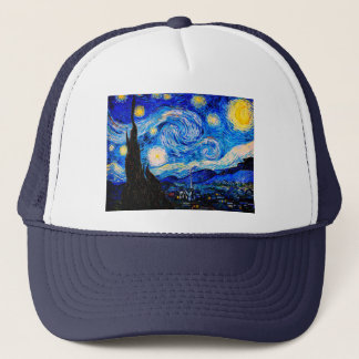 Boné A Noite Estrelada de Vincent Van Gogh