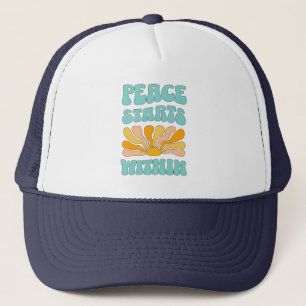 Boné A Paz Começa Por Dentro		