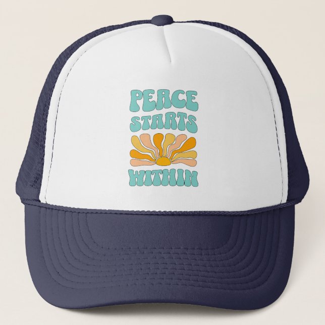 Boné A Paz Começa Por Dentro		 (Frente)