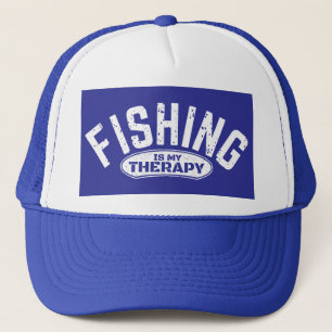 Boné a pesca é a minha terapia ideias engraçadas de pre