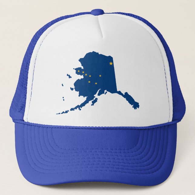 Boné A pressão do azul de Alaska para trás engrena o (Frente)