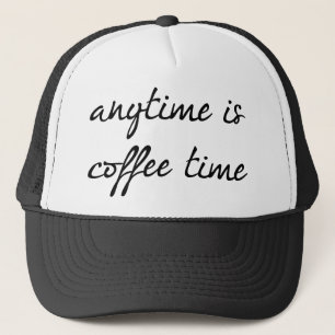 Boné A Qualquer Hora É Hora Do Café