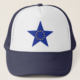 Boné A UE de Europa star a bandeira