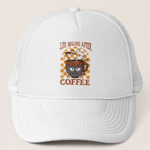 Boné A Vida Começa Após O Café