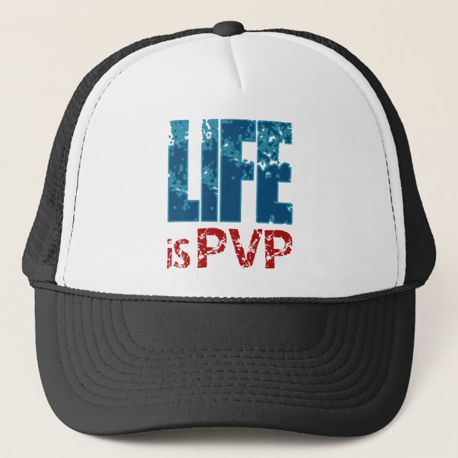 Boné A vida é design do Gamer de PVP (Frente)