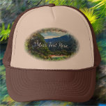 Boné A Yelapa View 0828<br><div class="desc">Pintura "A Yelapa View 0828" Coleção Procurando se expressar ou simplesmente manter o sol fora de seus olhos? Personalize na página do produto ou clique no botão "Personalizar" para obter mais opções de design e crie um acessório essencial que você nunca deixará para trás! Projetado a partir da minha pintura...</div>