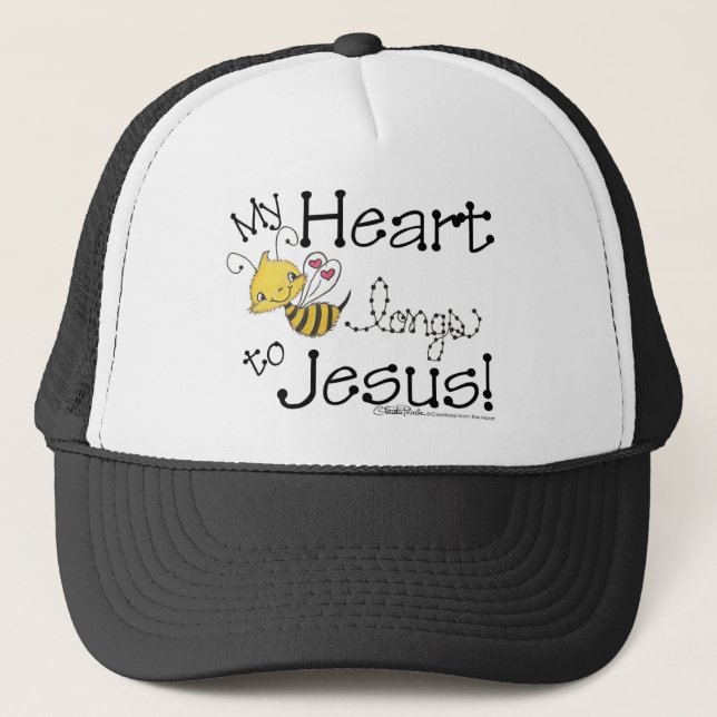 Boné Abelhas do Coração perdem a Jesus (Frente)