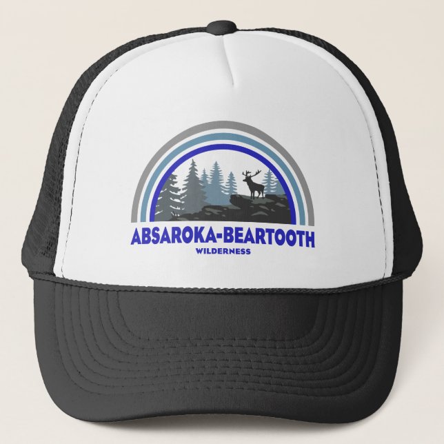 Boné Absaroka - Beartooth Wilderness Veado Arco-íris (Frente)