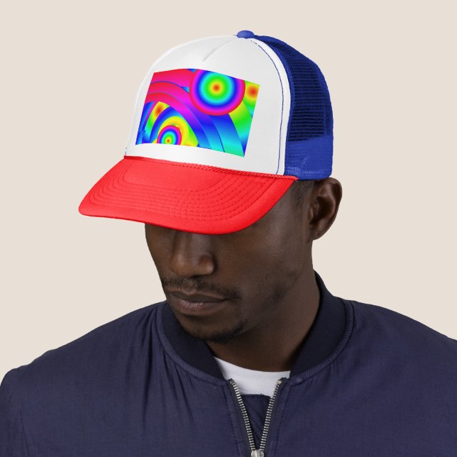 Boné Abstrato Comet Trucker Hat (In Situ)