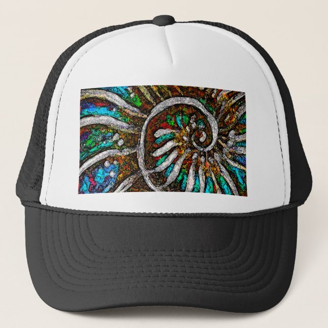 Boné Abstrato de ammonite (Frente)