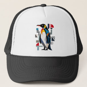 Boné Abstrato Geométrico Penguin Design