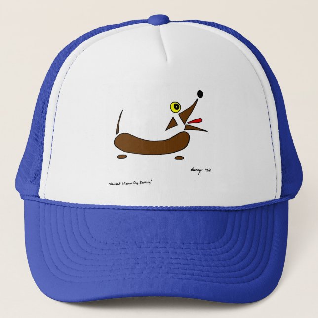 Boné Abstrato Wiener Dog Hat (Frente)