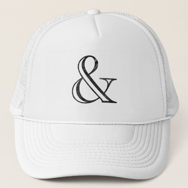Boné Academy Engraved Ampersand Black (Frente)