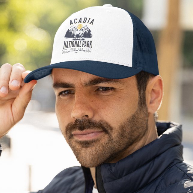 Boné Acadia National Park Classic View (Criador carregado)