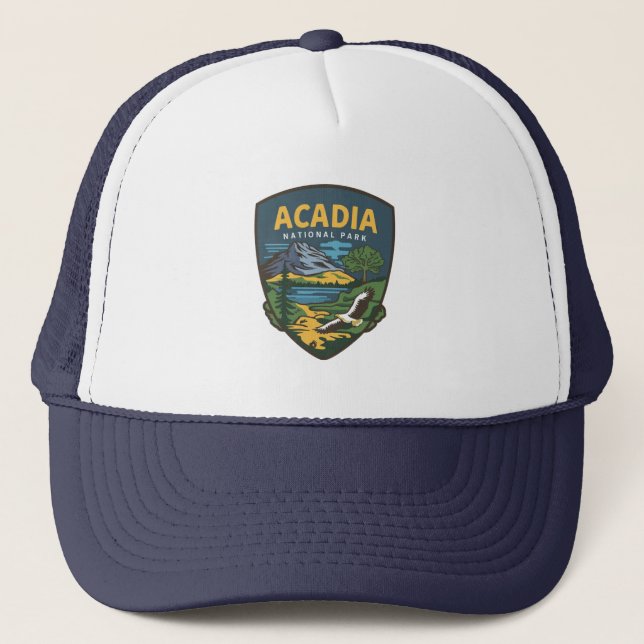 Boné Acadia National Park Landscape Emblem (Frente)