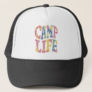 Boné Acampamento Meninas de Verão Vida de Acampamento T