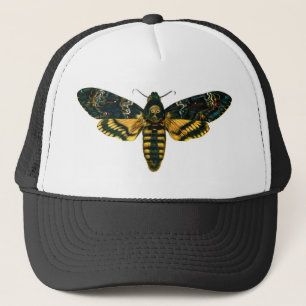 Boné Acherontia atropos (Hawkmoth Cabeça da Morte)