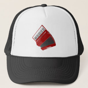 Boné Acordeão Vermelho