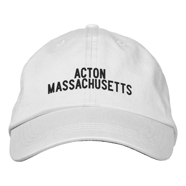 Boné Acton Massachusetts Hat (Frente)