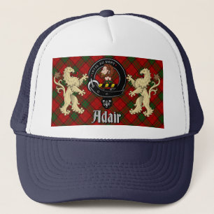 Boné Adair Scottish Tartan & Crachá Trucker Hat