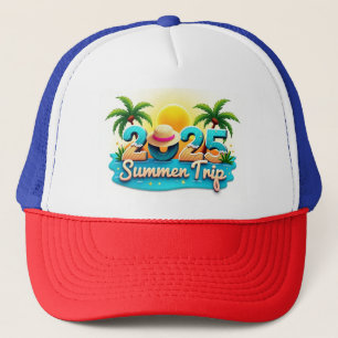 Boné Adesivos de Viagem de 2025 🧢 Chapéu de Estilo de