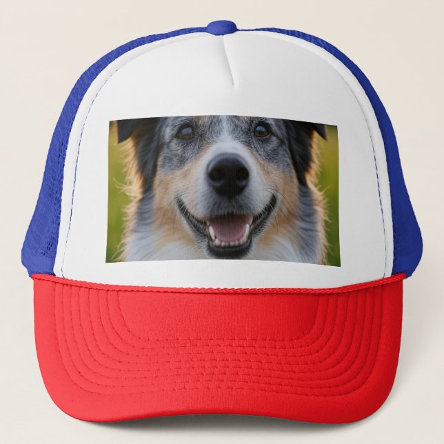 Boné Adicionar Foto Pet Personalizar (Frente)