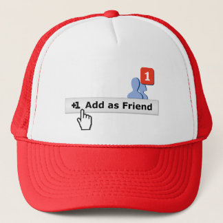 Boné Adicione como o amigo
