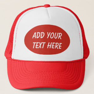 BONÉ ADICIONE SEU TEXTO HERE-HAT