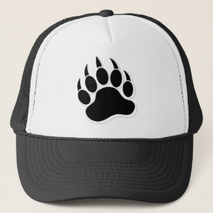 Boné Admirável garra de urso gay B&W efeito 3D